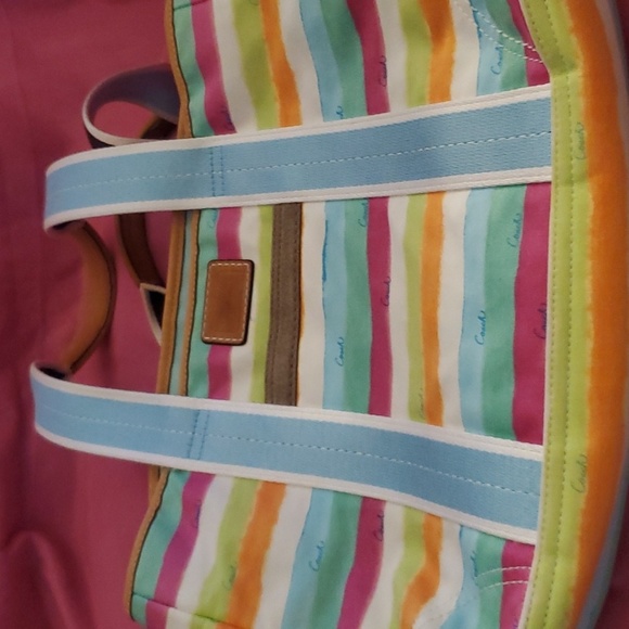 AUTHENTIC COACH BAG(STRIPED) - Picture 10 of 12